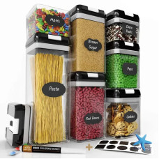 Збереження свіжості: набір 7 герметичних контейнерів для продуктів